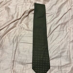 Ermenegildo Zegna tie Green Polka Dot Men's Tie